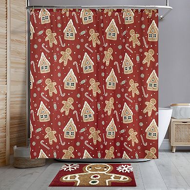 Avanti Gingerbread Man Decorative Area Rug