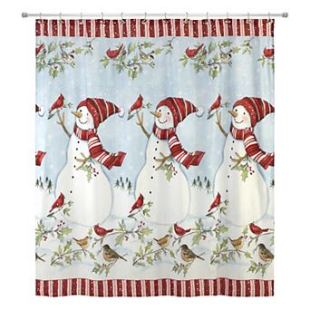 Avanti Holiday Cheer Shower Curtain