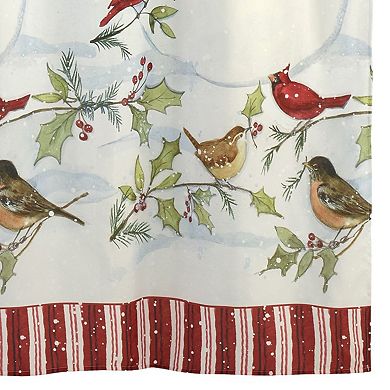Avanti Holiday Cheer Shower Curtain