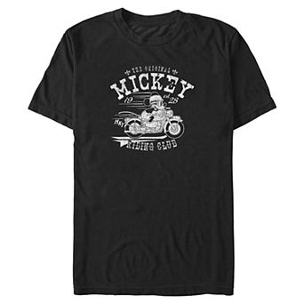 Big & Tall Disney's Mickey Mouse Riding Club Graphic Tee