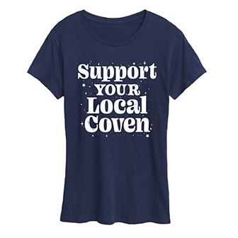 Women's Support Your Local Coven Graphic Tee