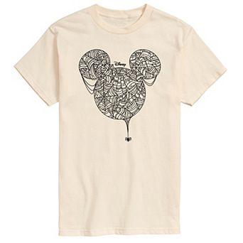 Disney's Mickey Mouse Big & Tall Spider Web Graphic Tee