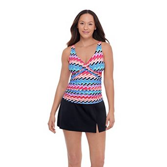 Women's Bal Harbour Crossover Tankini Swim Top