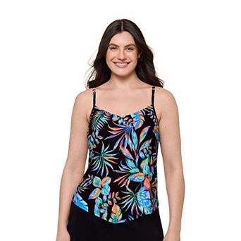 Women's Bal Harbour V-Neck Tankini Swim Top