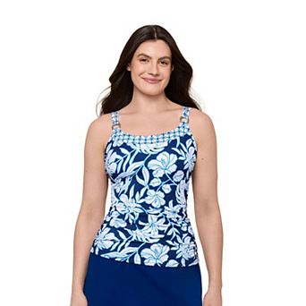 Women's Bal Harbour Ring Tankini Swim Top