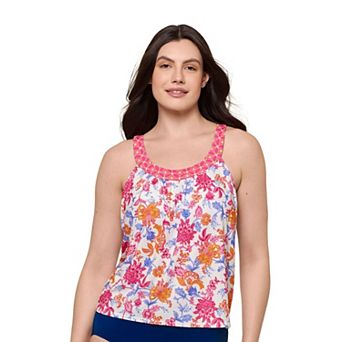 Women's Bal Harbour A-Line Tankini Swim Top