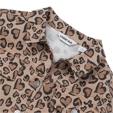 Girls 4-16 Lands' End Denim Jacket