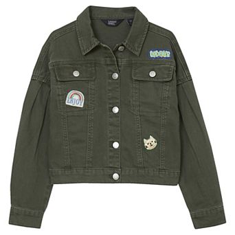 Girls 4-16 Lands' End Denim Jacket