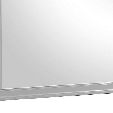 Ryla Dresser Mirror, Square Frame, Solid Wood