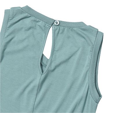 Girls Lands' End Casual Knit Jumpsuit