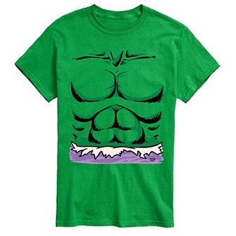 Men's Marvel Hulk Costume Graphic Tee