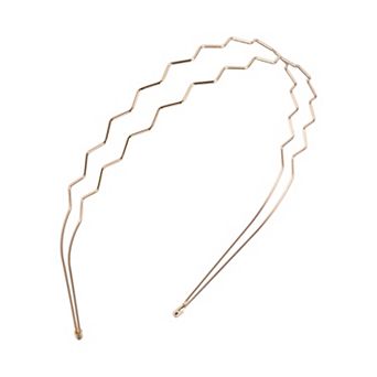 Women's Double Row Wave Headbands 1 pc