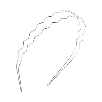 Women's Double Row Wave Headbands 1 pc