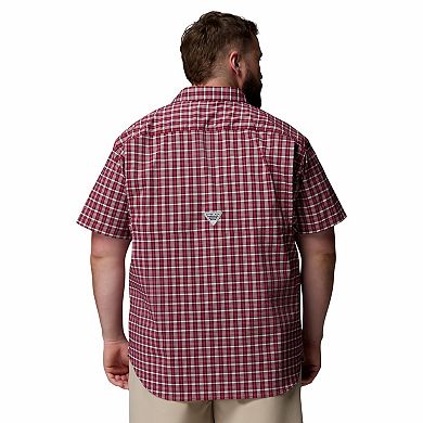 Big & Tall Columbia Harbor Peak Short Sleeve Button-Down Shirt
