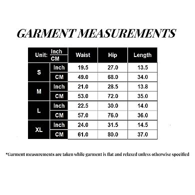Women's High Waist Compression Biker Shorts Seamless Waistband with Sculpting Stretch Fit