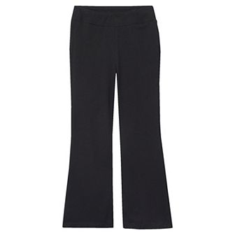 Lands' End Tough Cotton Blend Flare Leggings