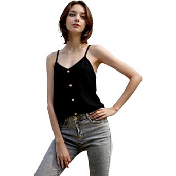 Women's Button Front Light Cami
