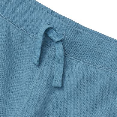 Girls 4-16 Lands' End Cotton Fleece Jogger Sweatpants