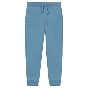 Girls 4-16 Lands' End Cotton Fleece Jogger Sweatpants