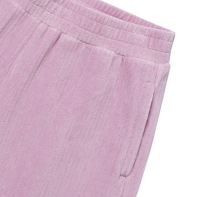 Girls 4-16 Lands' End Corduroy Wide Leg Knit Pants