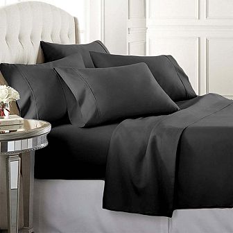 Luxury Home Super-Soft 1600 Series Bed Sheet Set