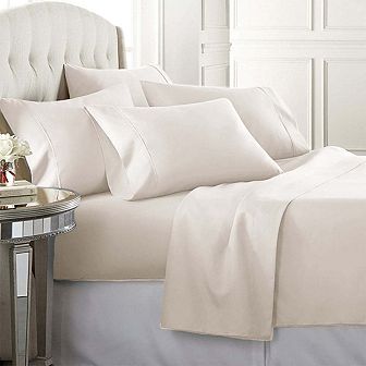 Luxury Home Super-Soft 1600 Series Bed Sheet Set