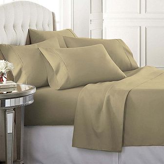 Luxury Home Super-Soft 1600 Series Bed Sheet Set