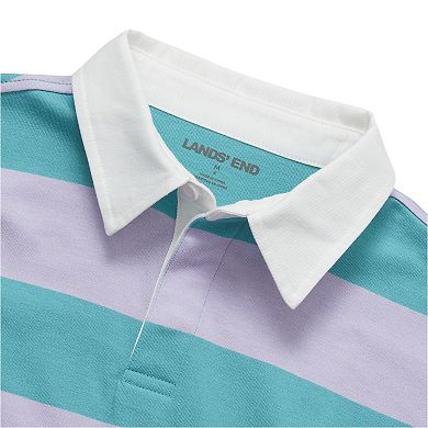 Girls 2-16 Lands' End Long Sleeve Stripe Rugby Shirt