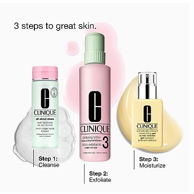 CLINIQUE Great Skin Everywhere Skincare Gift Set for Combination Oily Skin