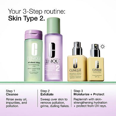 CLINIQUE Great Skin Everywhere Skincare Gift Set for Dry Combination Skin