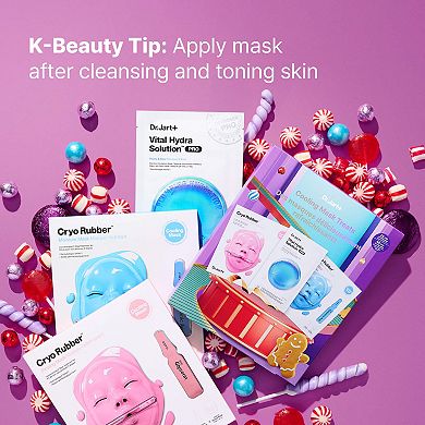 Cooling Mask Treats Gift Set with Cryo Rubber Sheet Masks