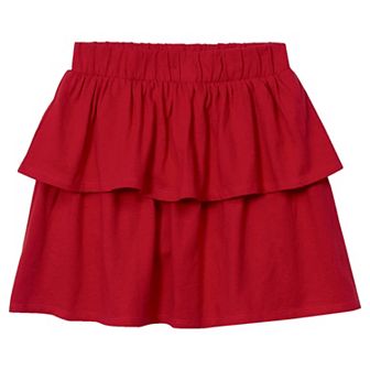 Girls 2-20 Lands' End Tiered Knit Skort