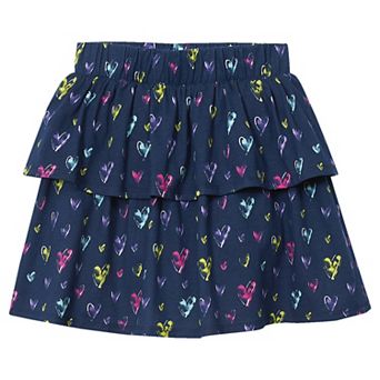 Girls 2-20 Lands' End Tiered Knit Skort