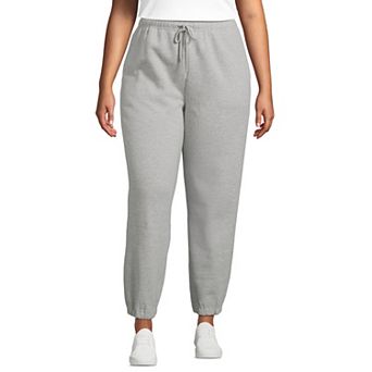 Women's Lands' End Serious Sweats High Rise Jogger Pants In Plus Size & Tall
