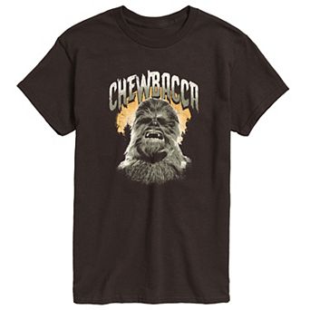 Men's Star Wars Chewbacca Horror Poster Graphic Tee