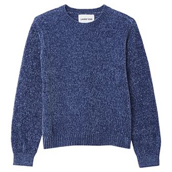 Girls 2-16 Lands' End Chenille Sweater