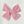 Ivory Mauve Bow