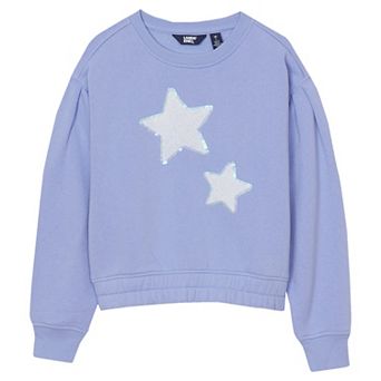 Girls 2-16 Lands' End Crew Neck Embroidered Sweatshirt
