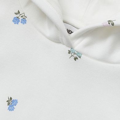 Girls 2-16 Lands' End Embroidered Hoodie Sweatshirt