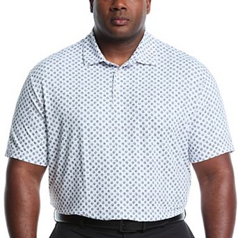 Big & Tall Grand Slam Allover Dice Print Golf Polo