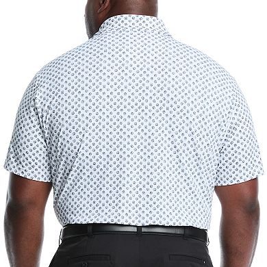 Big & Tall Grand Slam Allover Dice Print Golf Polo