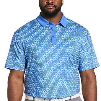 Big & Tall Grand Slam Cocktail Print Short Sleeve Golf Polo Shirt