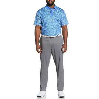 Big & Tall Grand Slam Cocktail Print Short Sleeve Golf Polo Shirt