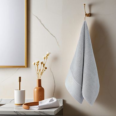 Crown Cartoon Pattern Hand Towels for Bathroom, 2 Pack Cotton Soft Absorbent Hand Towels 13"x30"