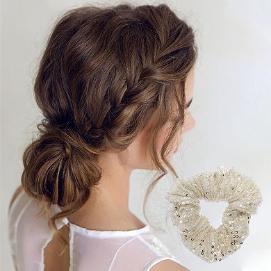 Elegant Sequins Scrunchies 1 Pc