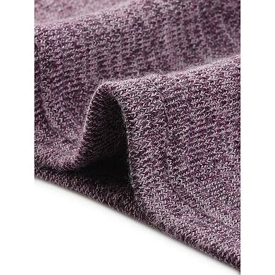 Plus Size Top for Women Color Block Long Sleeve Crewneck Knitted Blouse Loose Pullover Shirts Tops