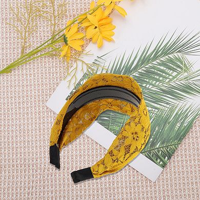 Women's Delicate Lace Headband 6.3"x3.15" 1 Pc