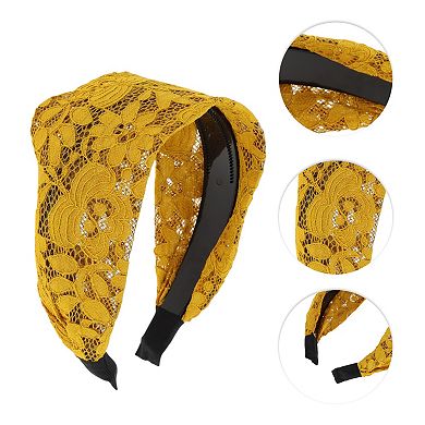 Women's Delicate Lace Headband 6.3"x3.15" 1 Pc