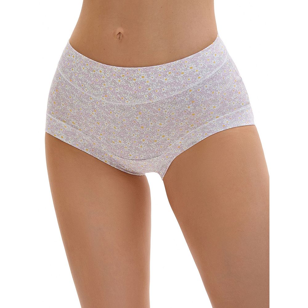 Floral Mid Waist Women Underwear