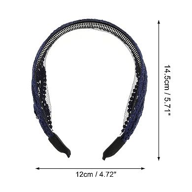 Women's Fashion Lace Headband 5.71"x4.72" 1 Pc